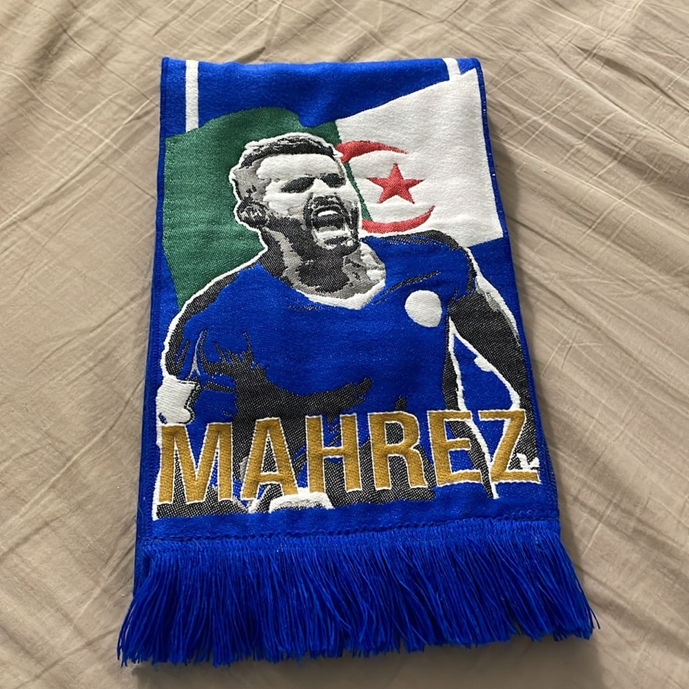 Mahrez Algeria x Leicester City Scarf